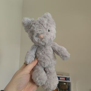 Plush Gray Teddy Bear